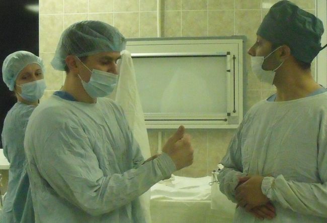 Подготовка к операции