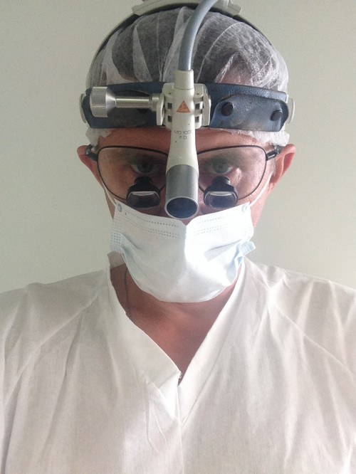 В перерыве между операциями